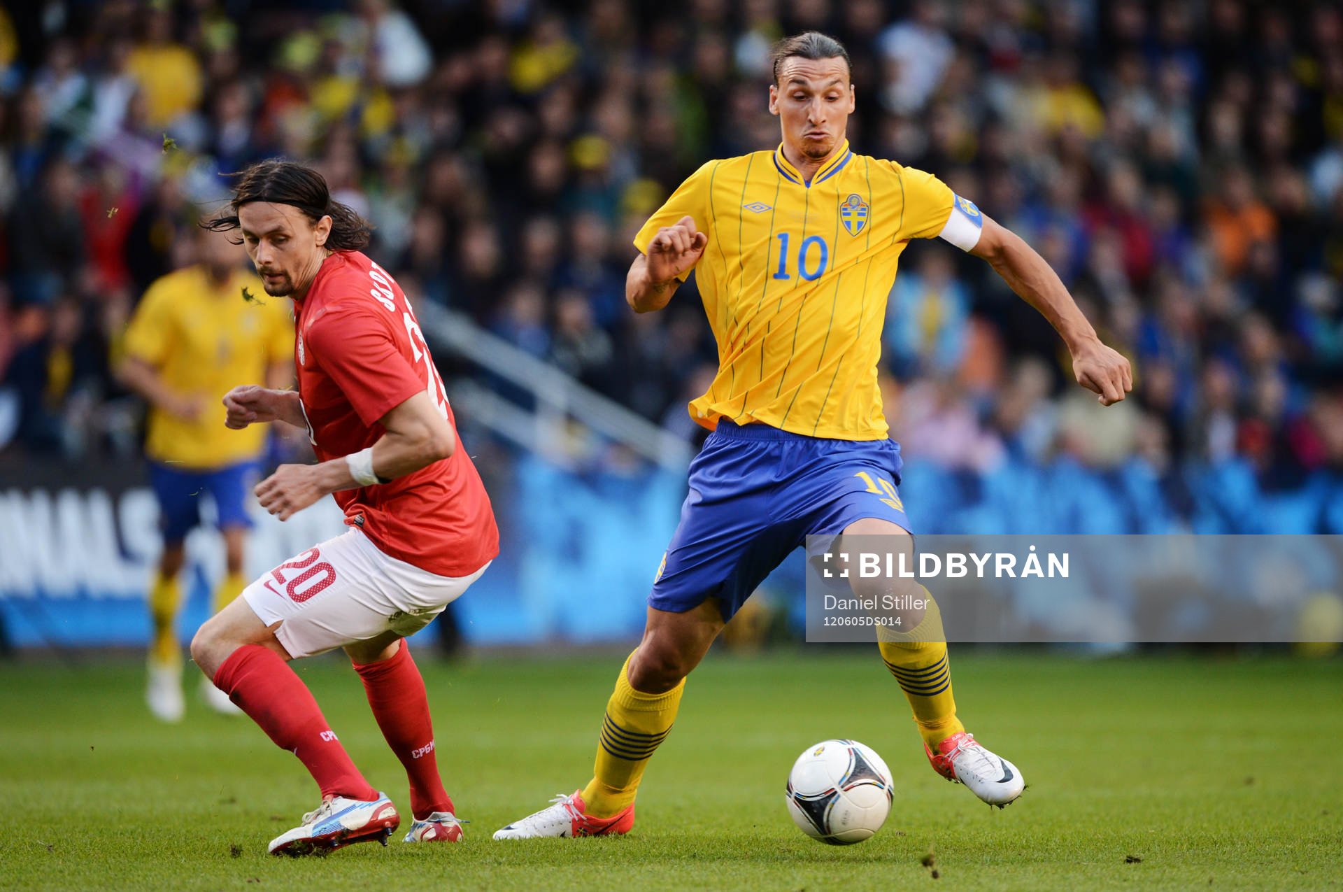  Neven Subotic, Serbien, Zlatan Ibrahimovic, Sverige.