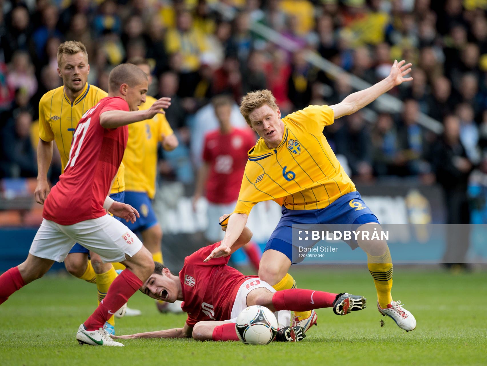 Rasmus Elm, Sverige. Radosav Petrovic, Serbien