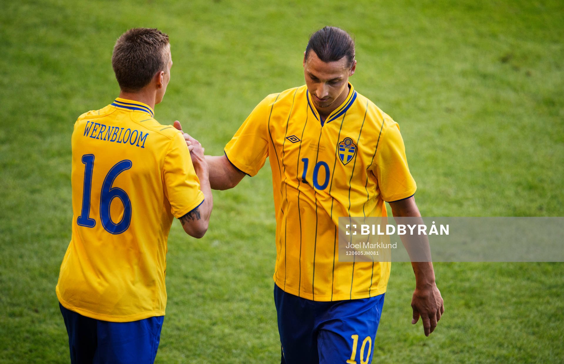 Pontus Wernbloom byts in till förmån för Zlatan