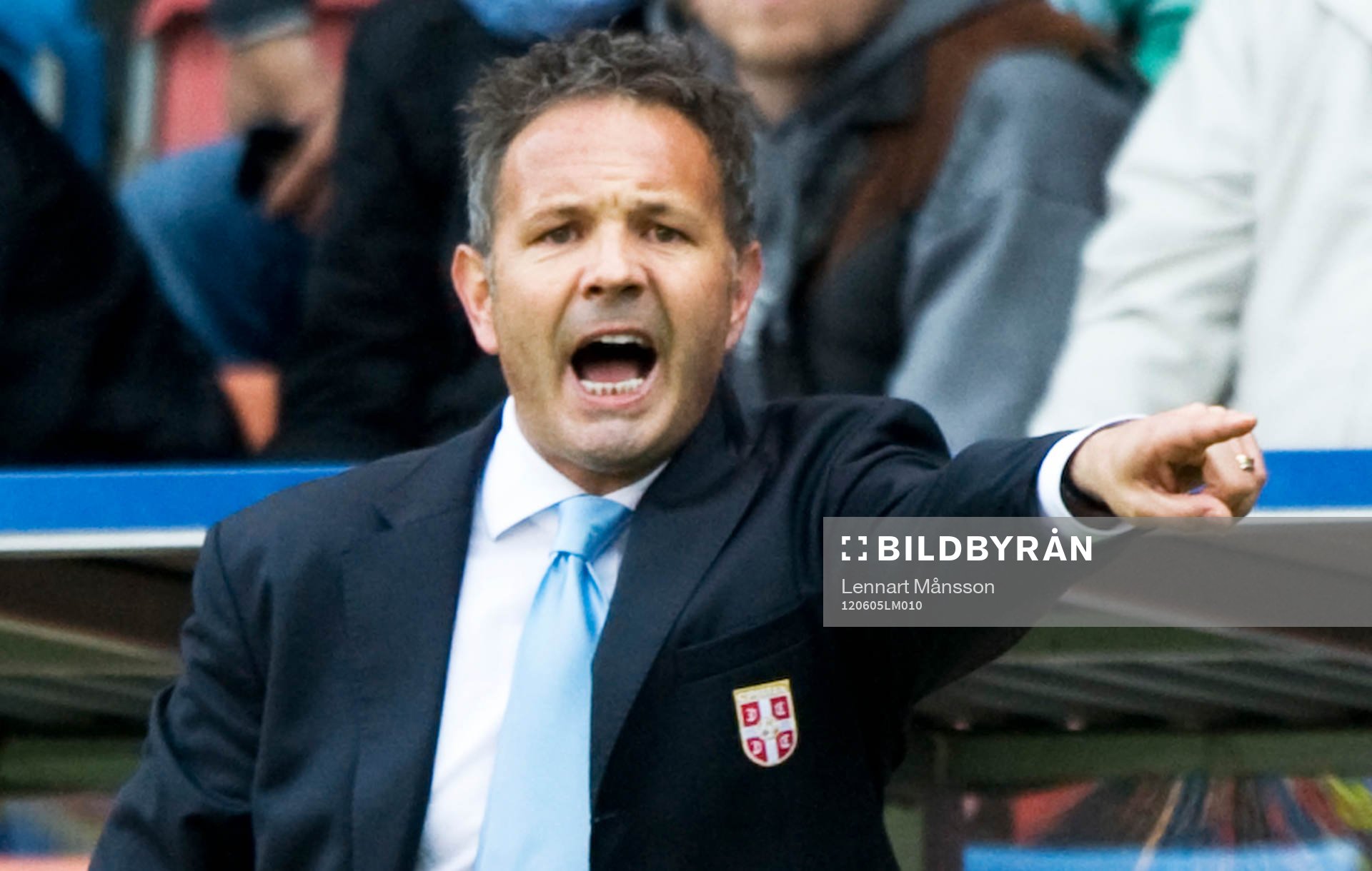Sinisa Mihajlovic, förbundskapten, Serbien