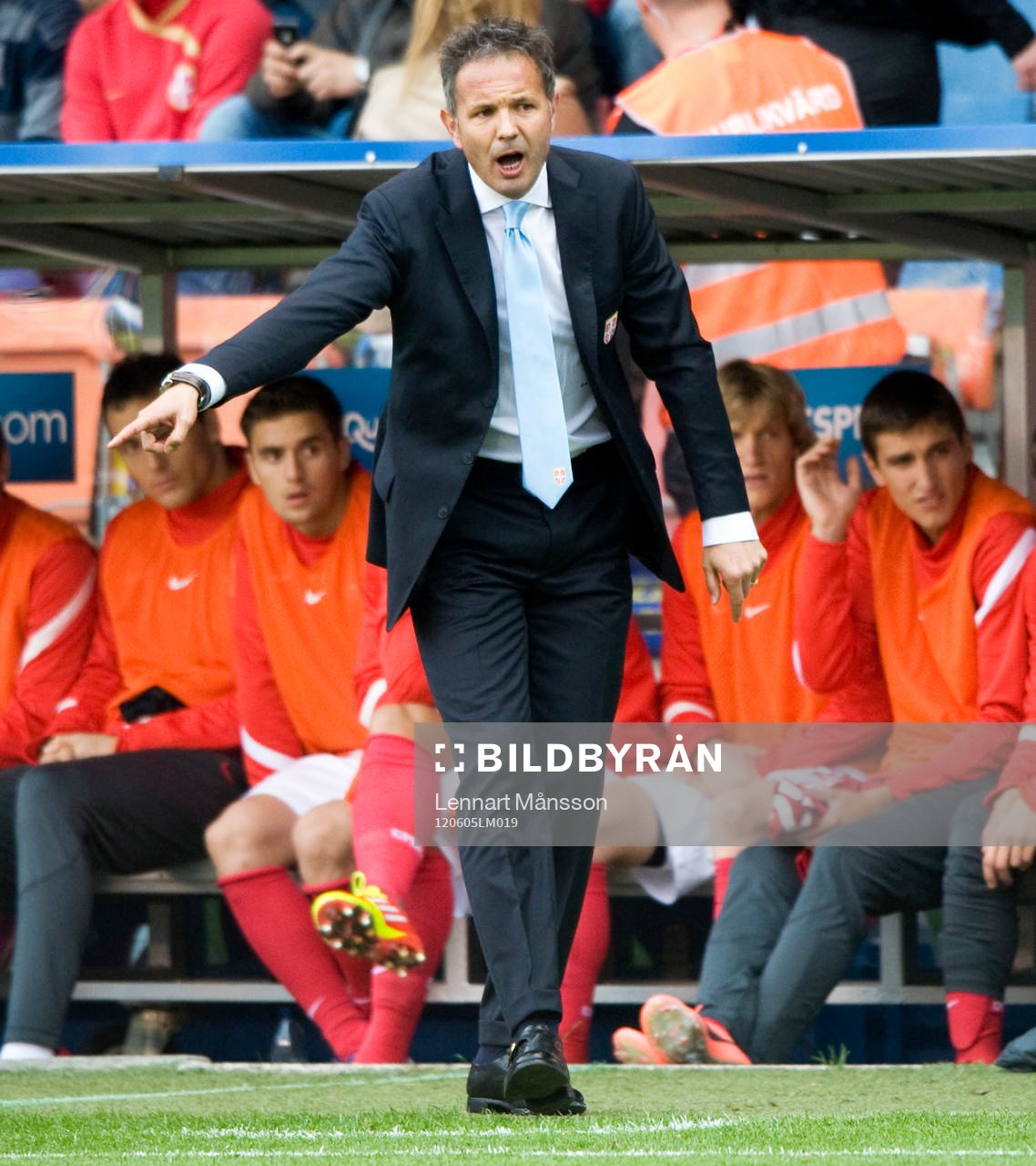 Sinisa Mihajlovic, förbundskapten, Serbien