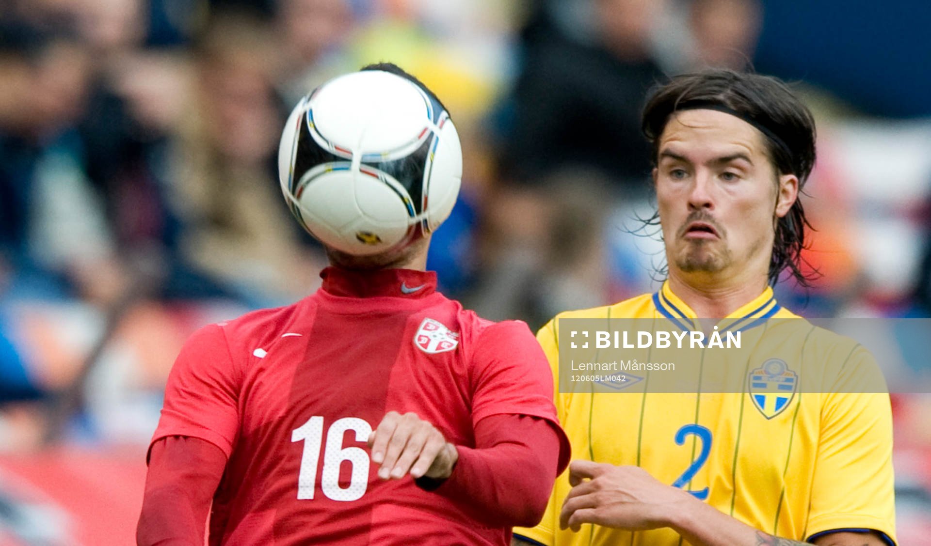 Ivan Obradovic, Serbien, huvudlös och Mikael Lustig,