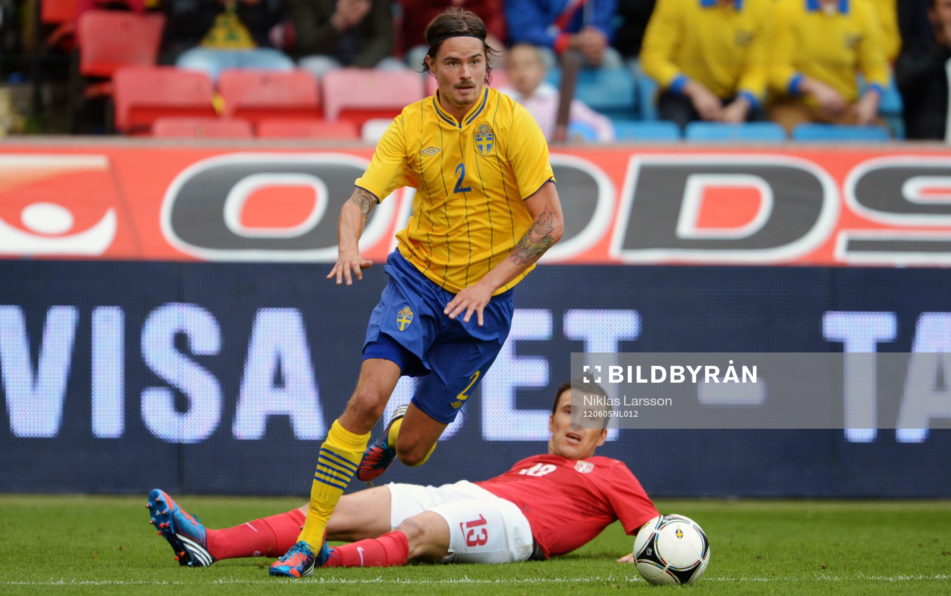 Mikael Lustig, Sverige, Aleksandar Lukovic, Serbien