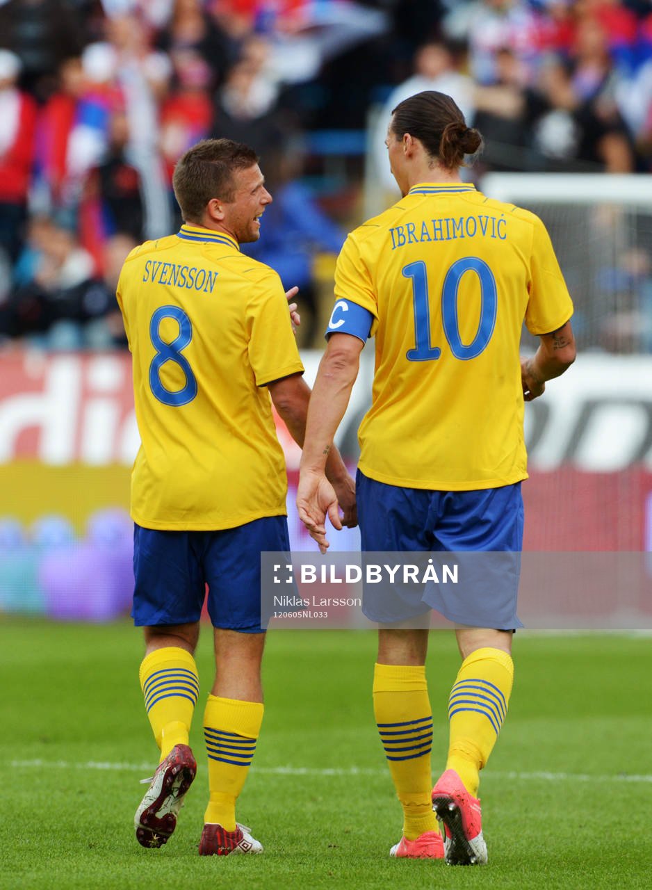 Anders Svensson, Zlatan Ibrahimovic, Sverige