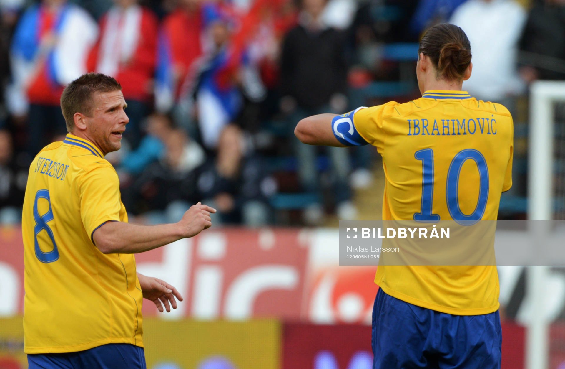 Anders Svensson, Zlatan Ibrahimovic, Sverige