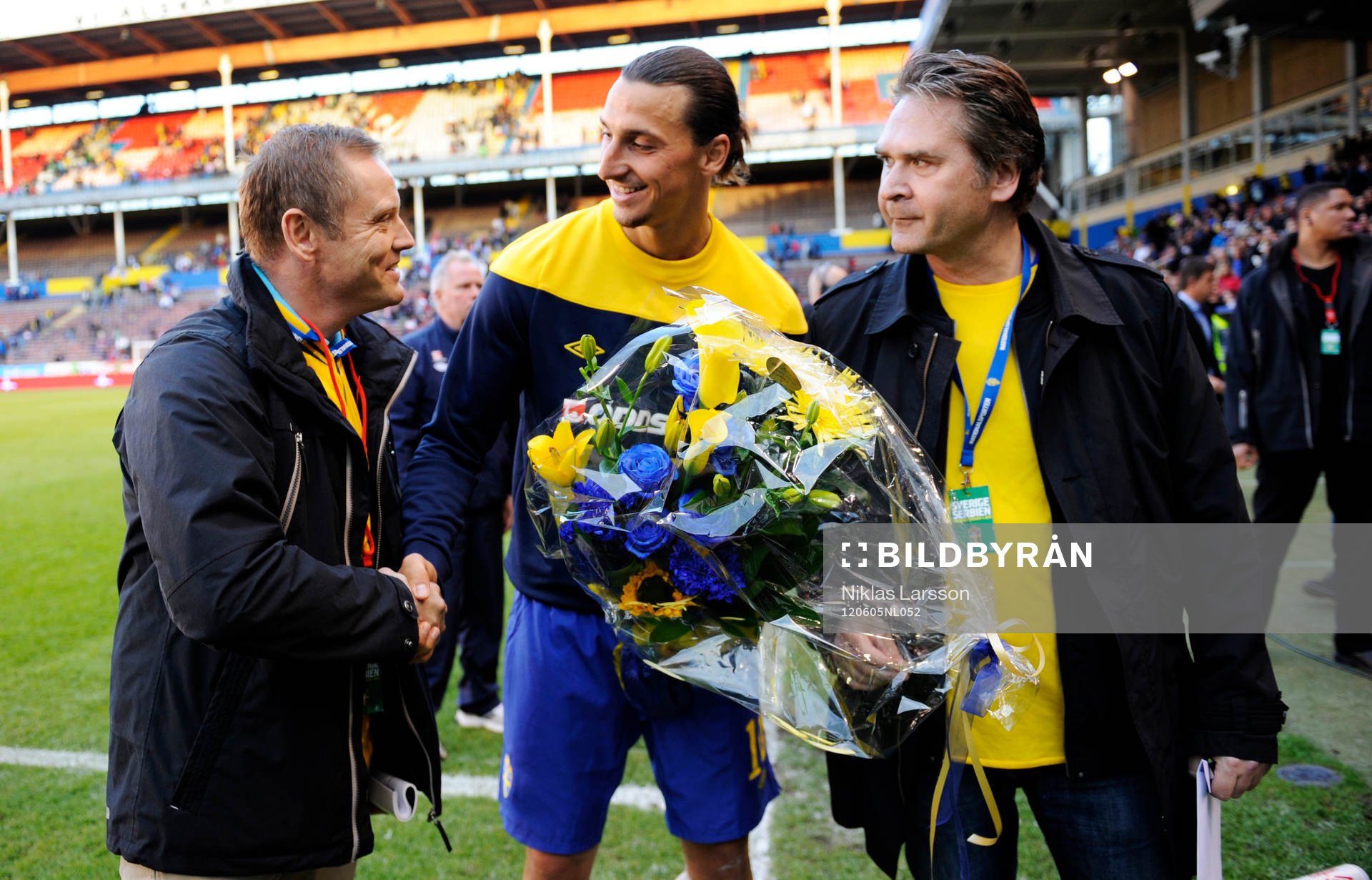 Zlatan Ibrahimovic, Sverige får pris som matchens lirare
