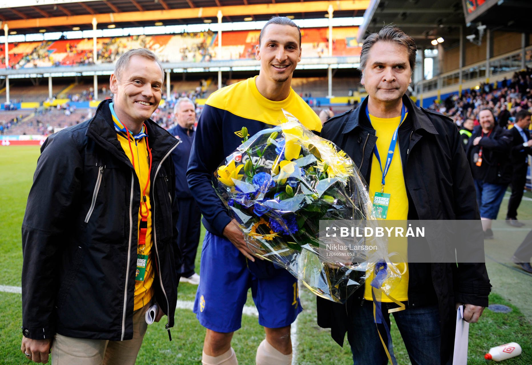 Zlatan Ibrahimovic, Sverige får pris som matchens lirare