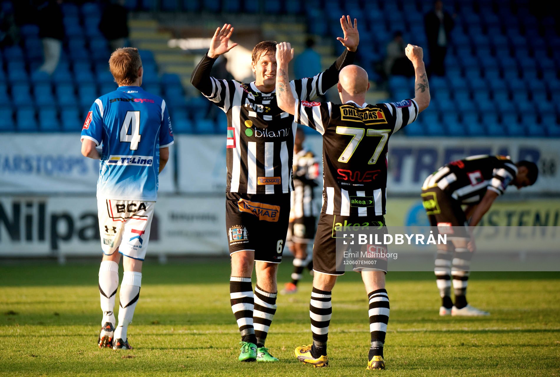 Jubel i Landskrona. Philip Andersson, Landskrona