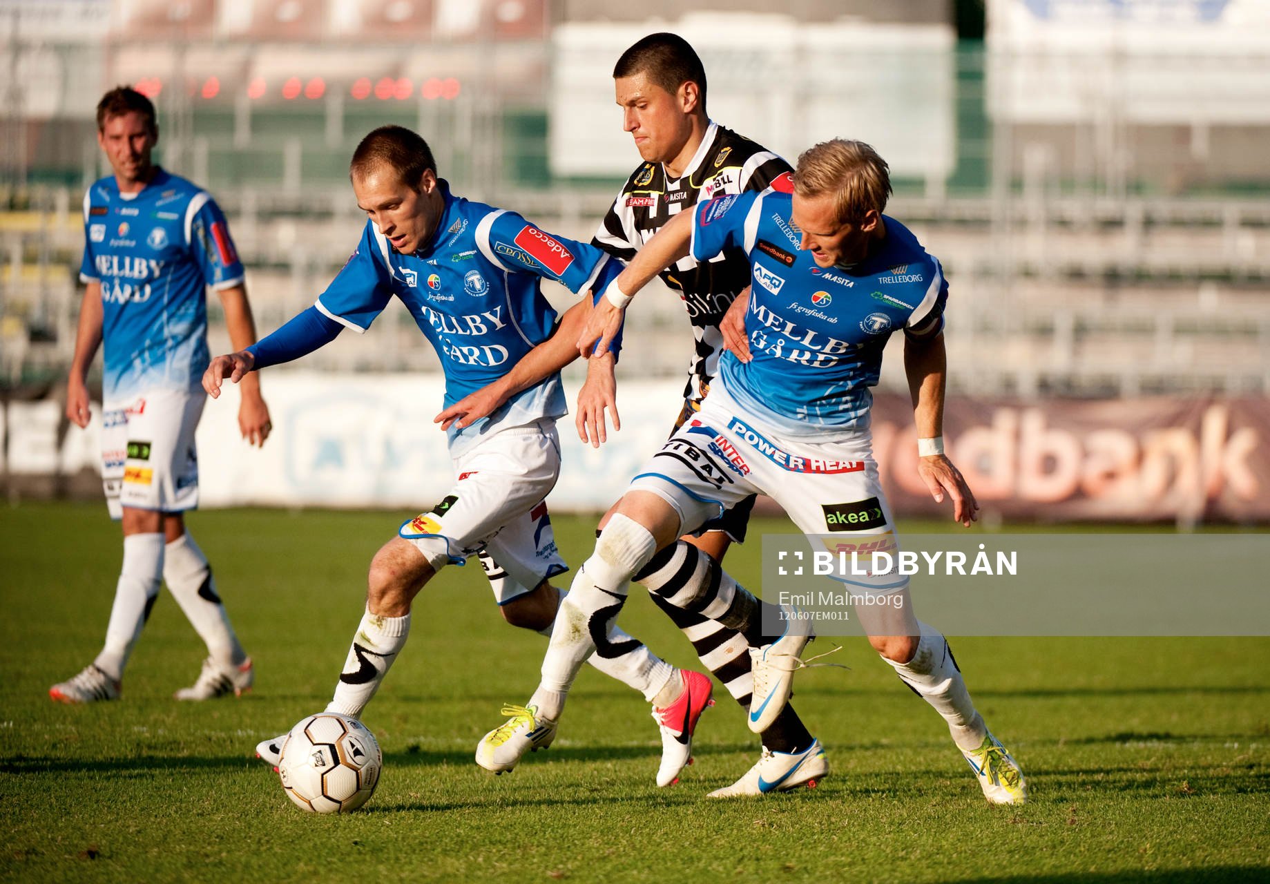 Luka Mijaljevic, Landskrona och Magnus Andersson, Trelleborg