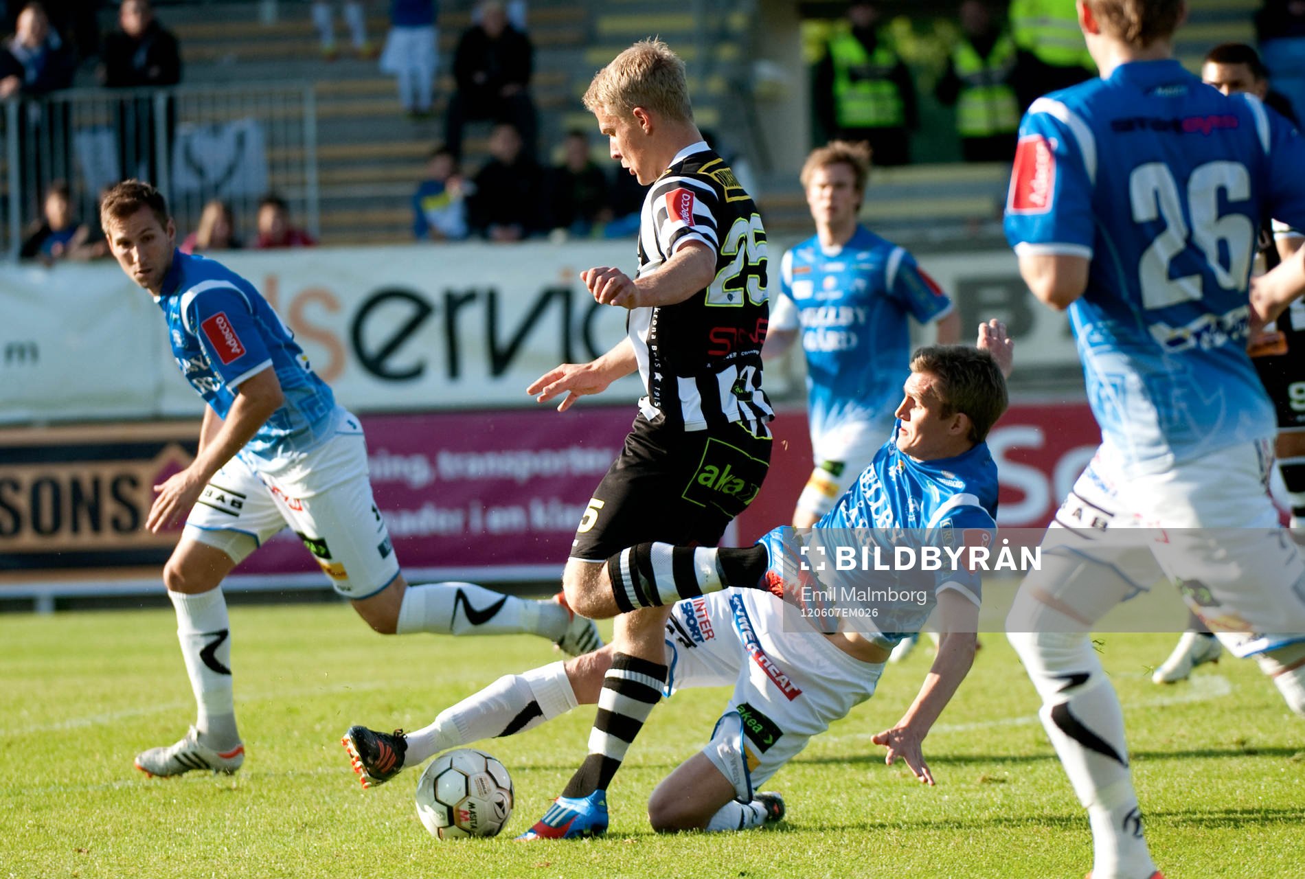 Linus R Olsson, Landskrona och Peter Abelsson, Trelleborg