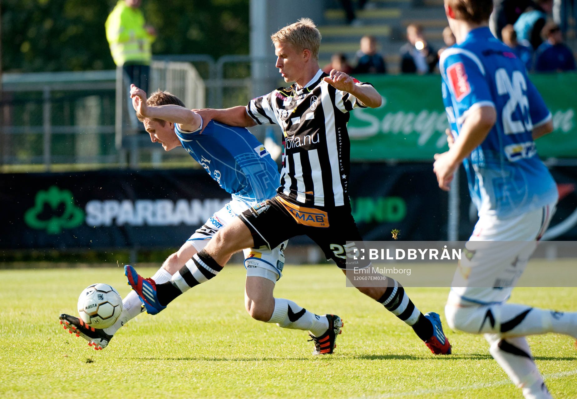 Linus R Olsson, Landskrona och Peter Abelsson, Trelleborg
