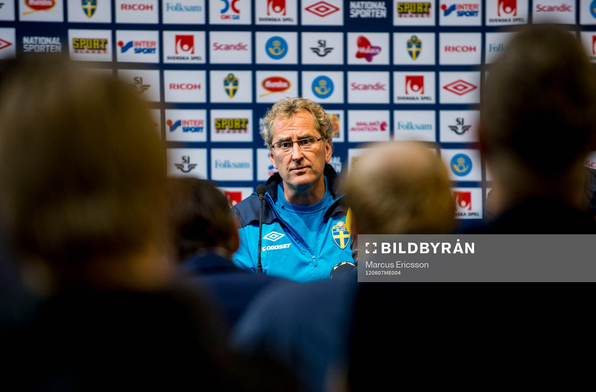 Presskonferens med Erik Hamrén, förbundskapten på