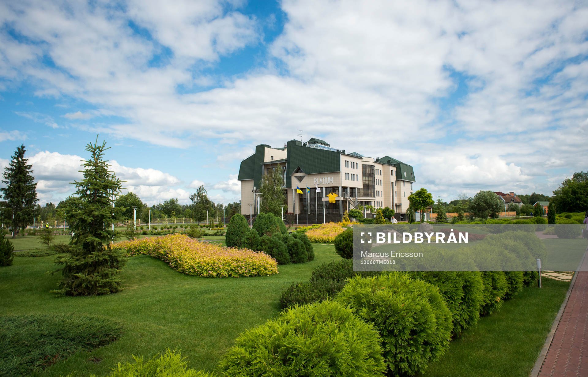 Rundvisning på spelarhotellet. Spelarhotell, hotell