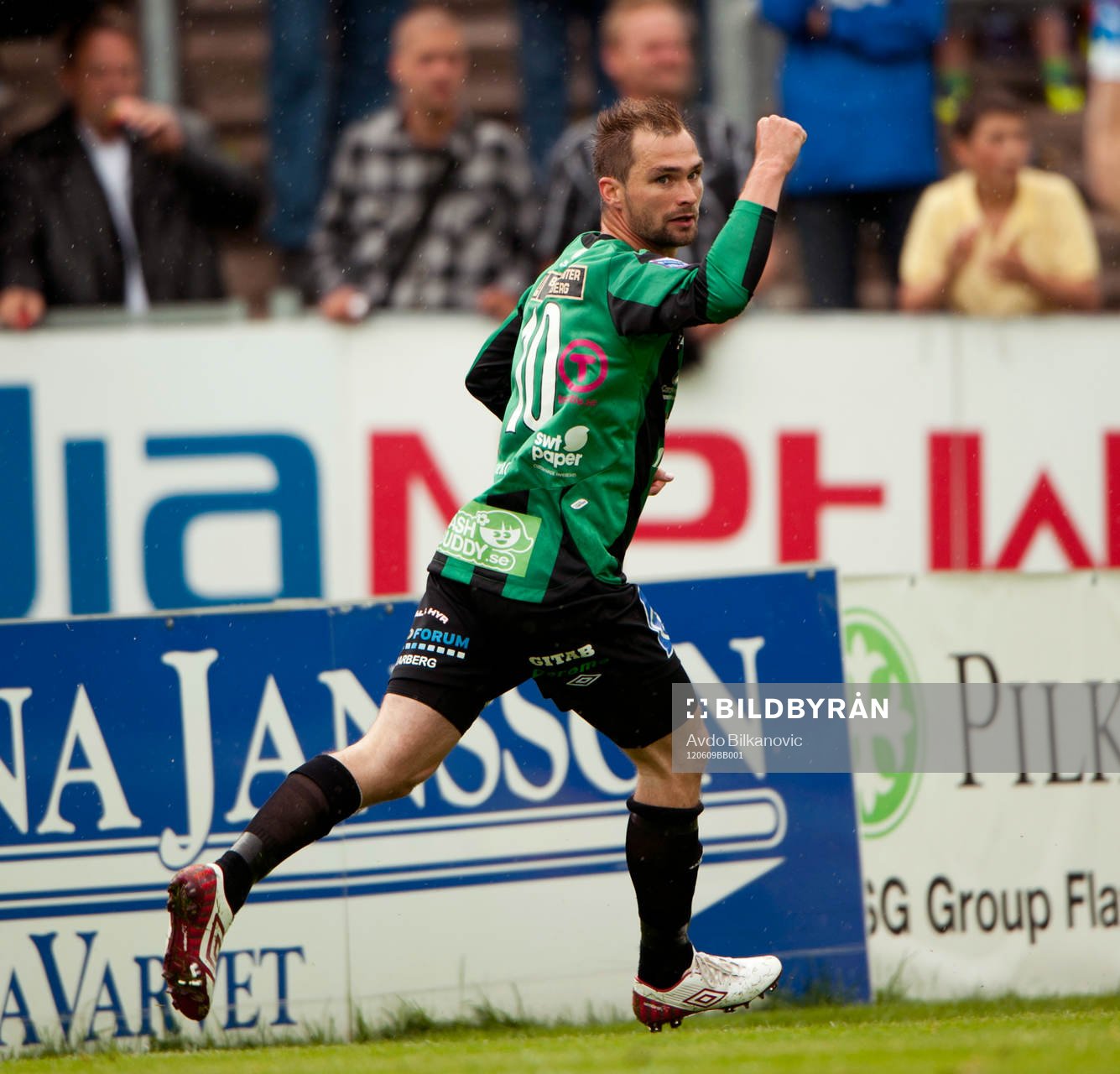 Patrik Larsson, Varberg, jubel