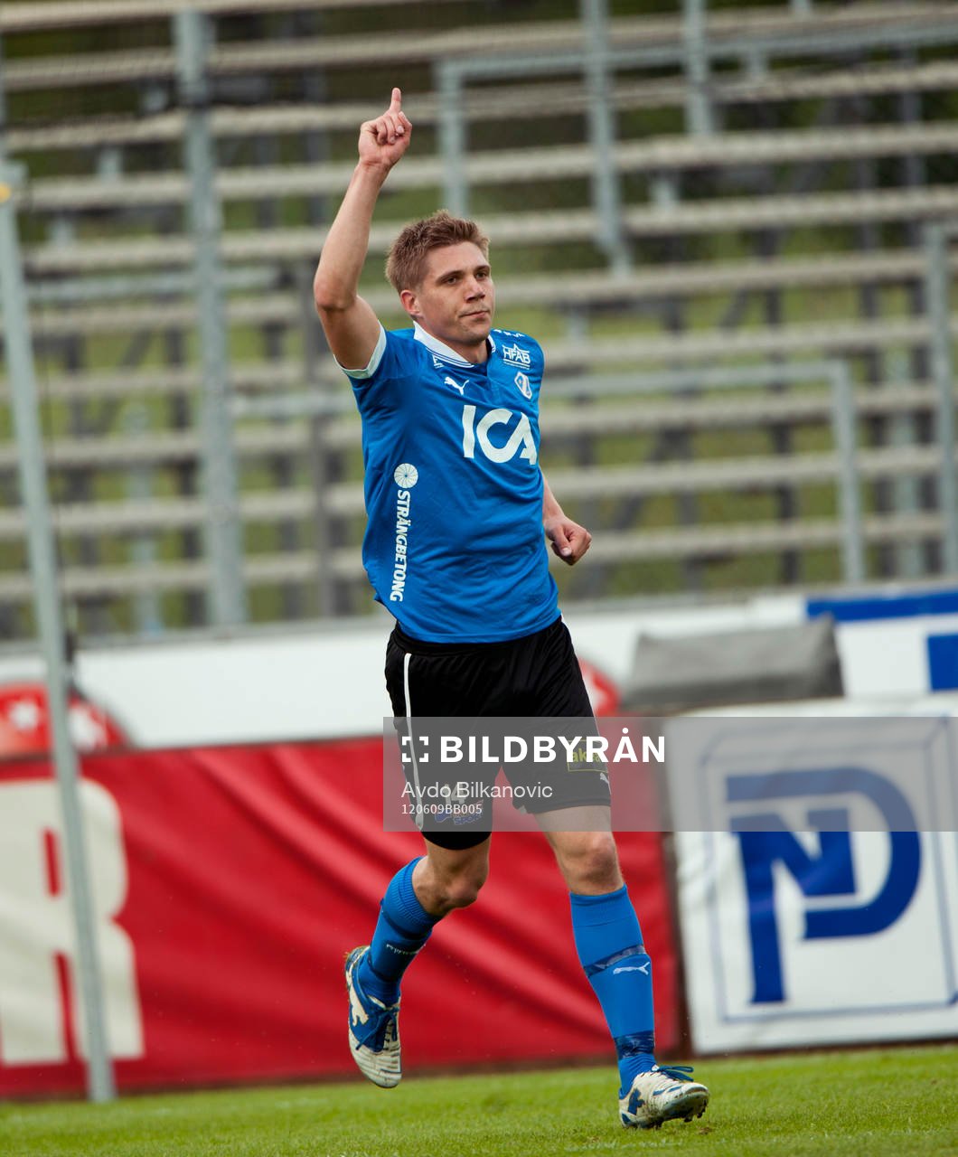 Mikael Boman, Halmstad, jubel