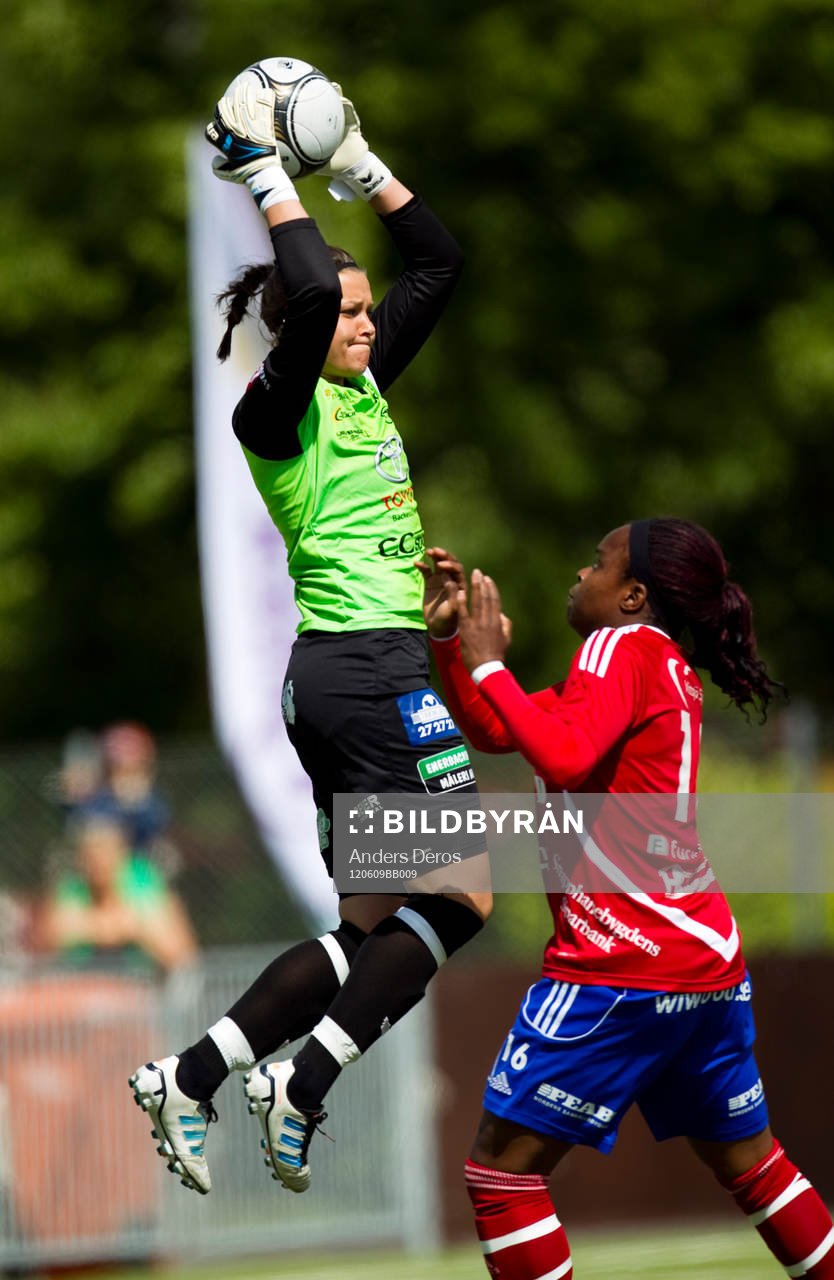 Minna Meriluto, målvakt, Jitex, Danesha Adams, Vittsjö