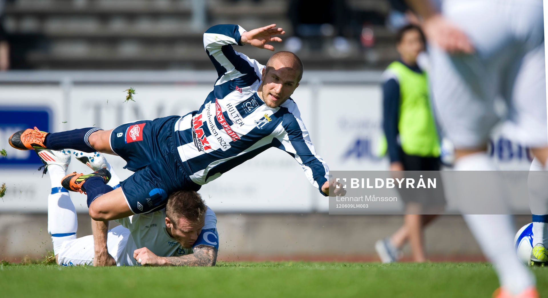 Kristianstad föll mot Utsikten, här Joel Enerås,