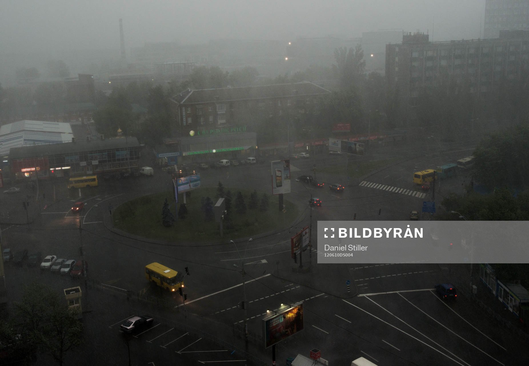 Oväder i Kiev
