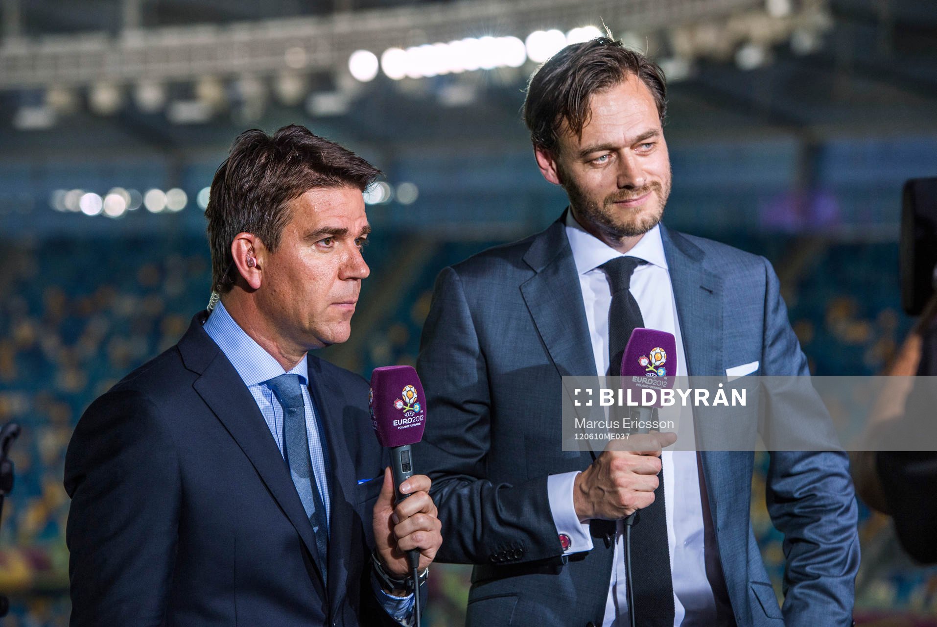 Patrick Ekwall, programledare TV4 Olof Lundh, chefredaktör