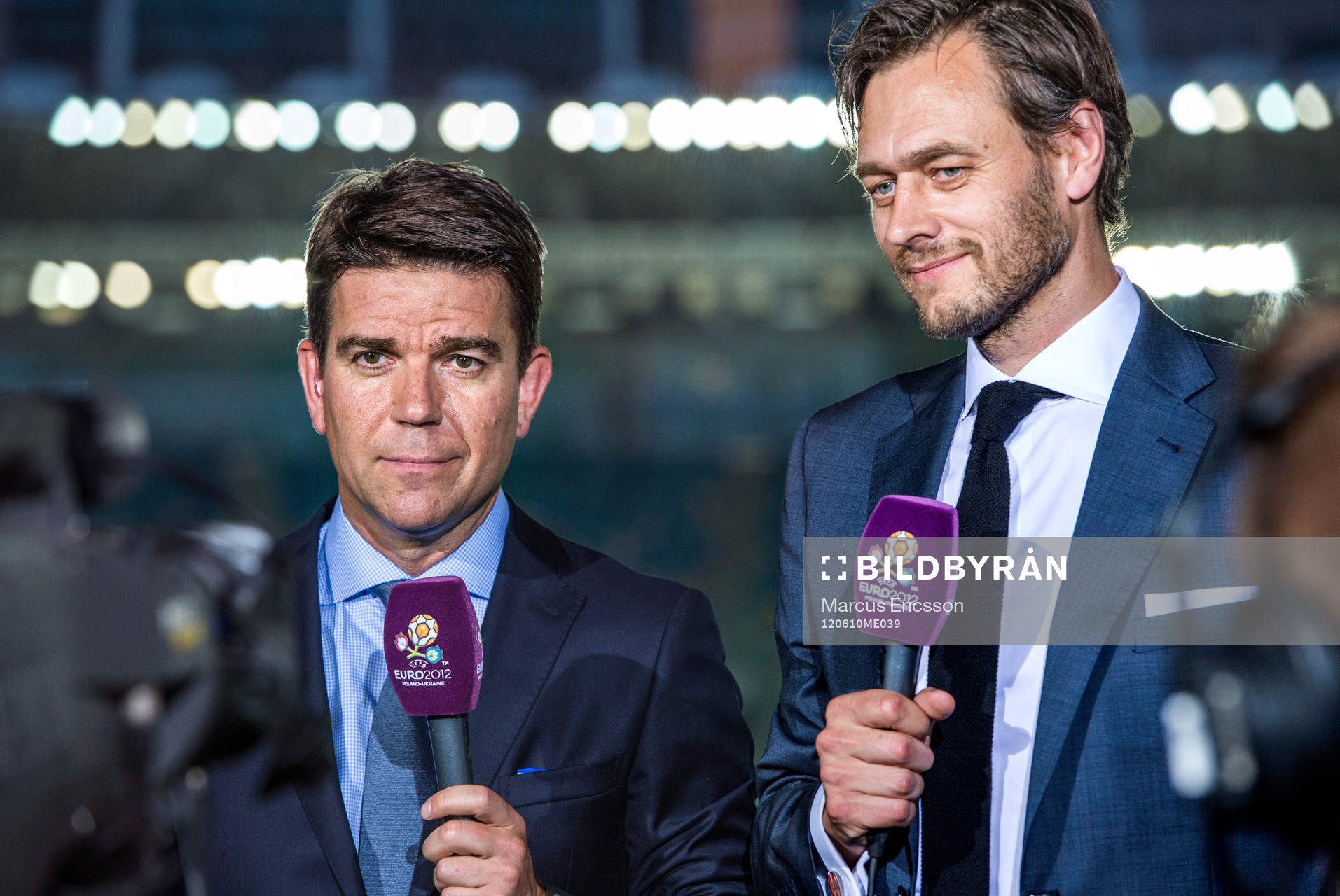 Patrick Ekwall, programledare TV4 Olof Lundh, chefredaktör