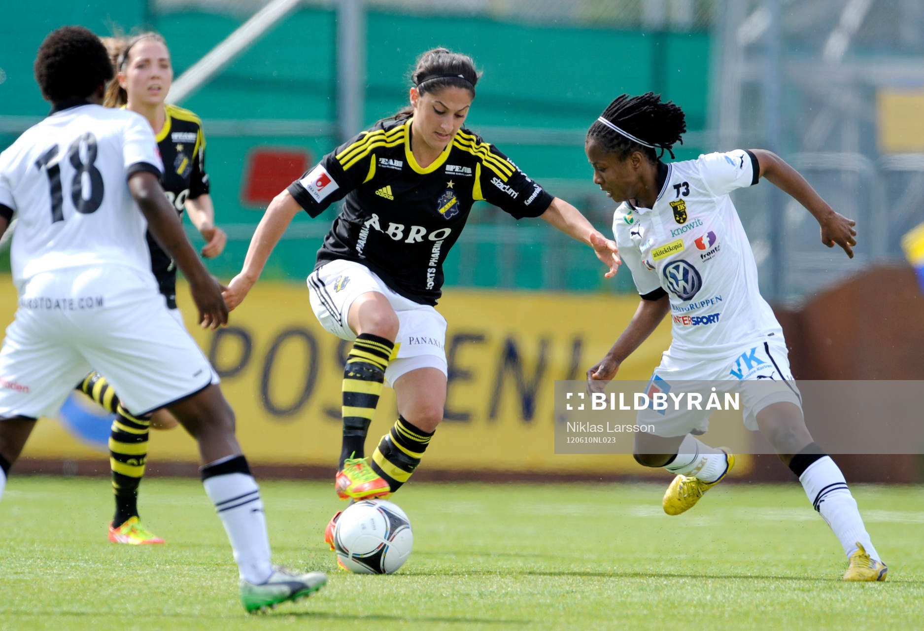 Susan Varli, AIK och Ogonna Chukwudi, Umeå