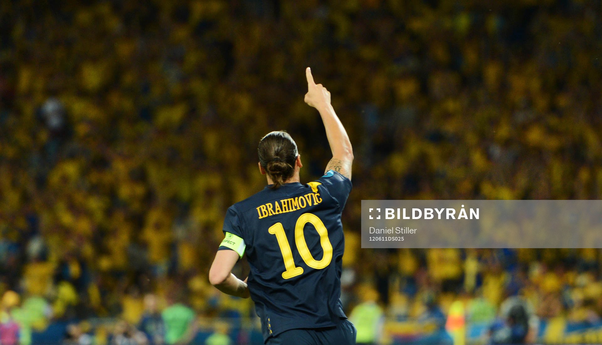 Zlatan Ibrahimovic, Sverige jubel 1-0
