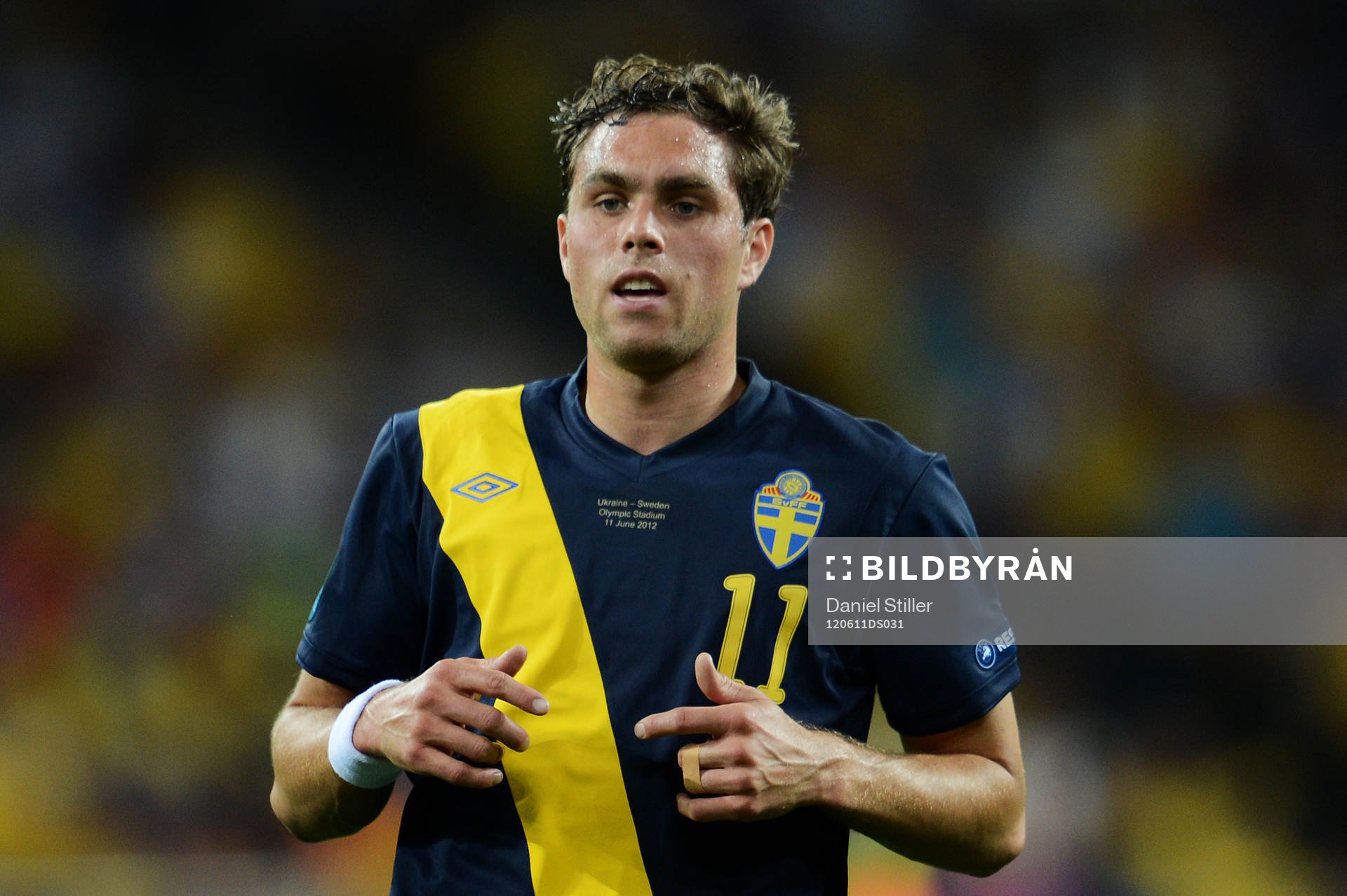 Johan Elmander,  Sverige, depp