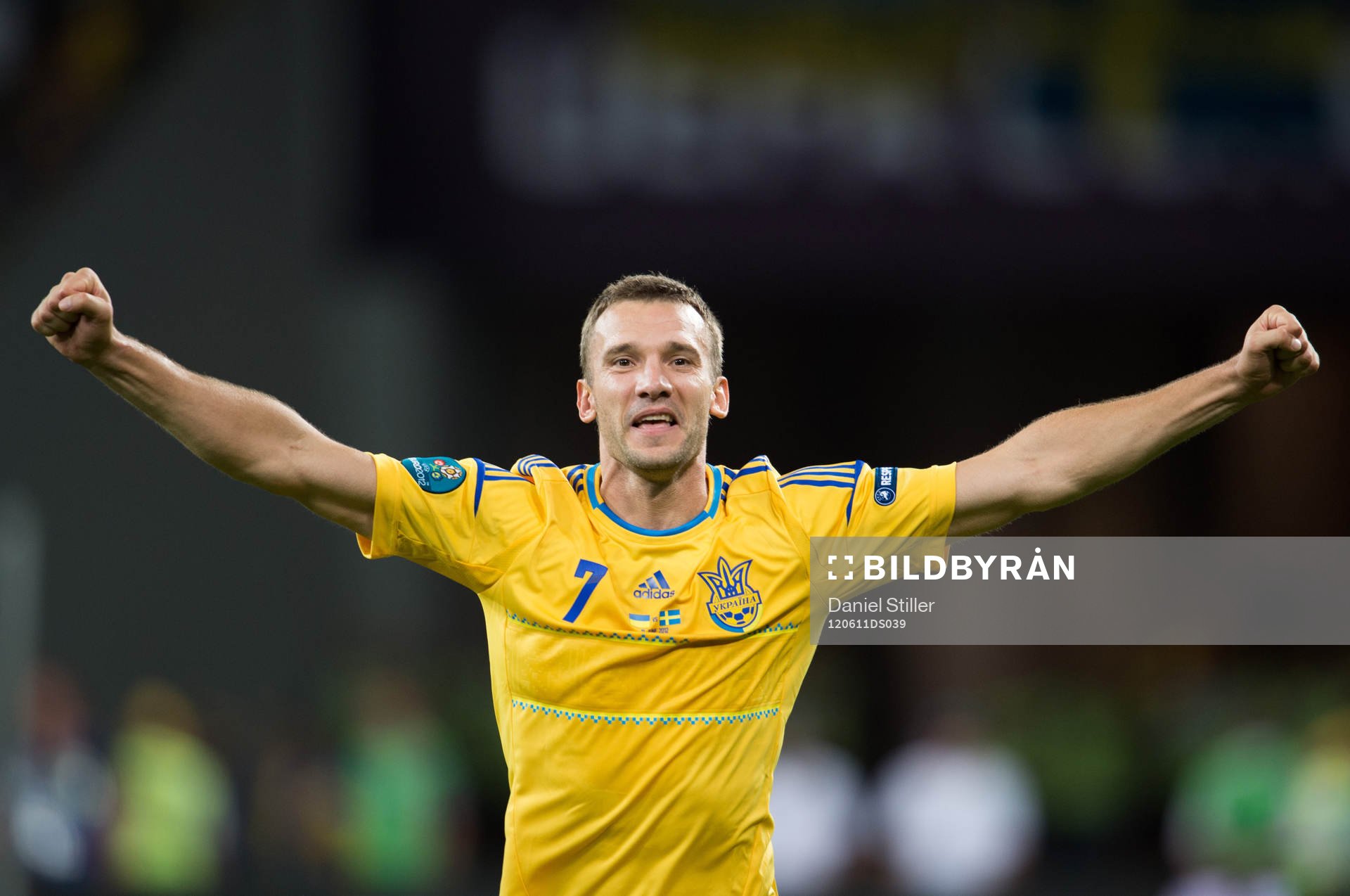 Andriy Shevchenko, Ukraina jubel