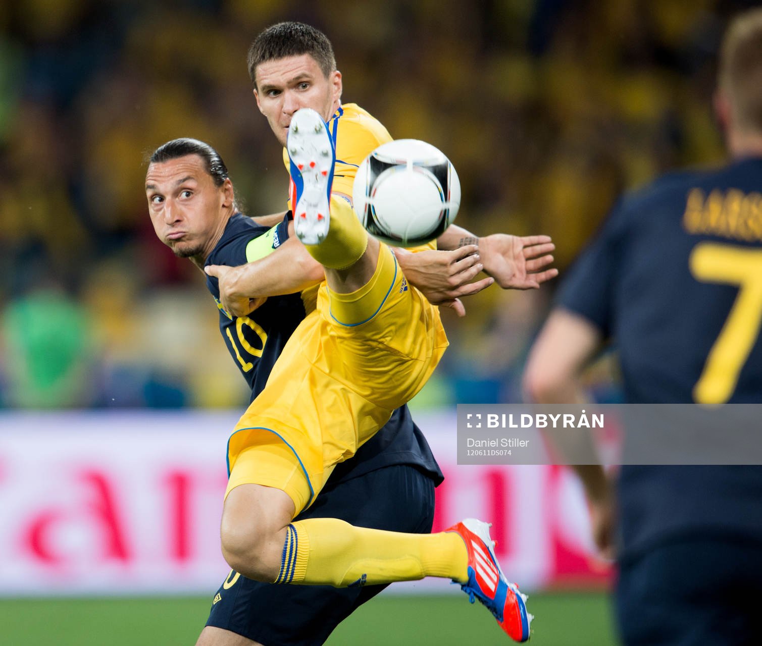 Zlatan Ibrahimovic, Sverige. Yevhen Selin, Ukraina