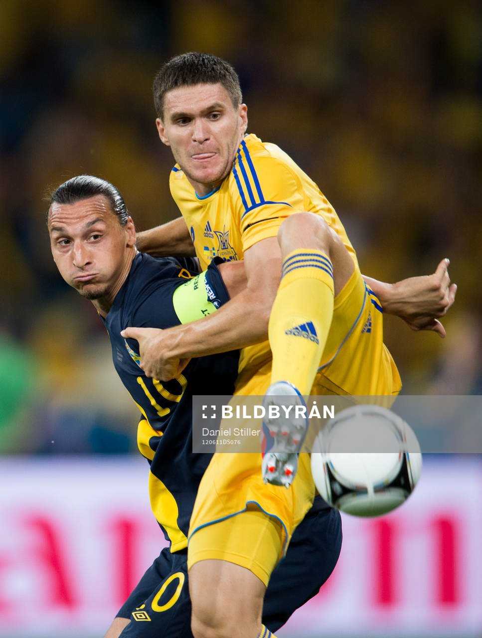 Zlatan Ibrahimovic, Sverige. Yevhen Selin, Ukraina
