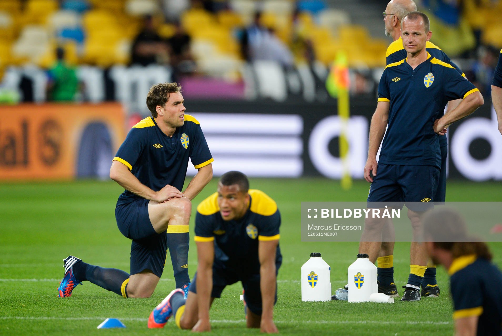 Johan Elmander, Martin Olsson, Sverige