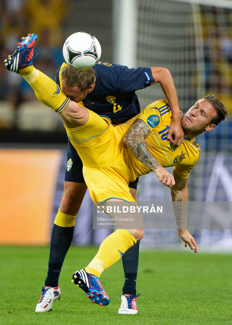 Andreas Granqvist, Sverige, Andriy Voronin, Ukraina