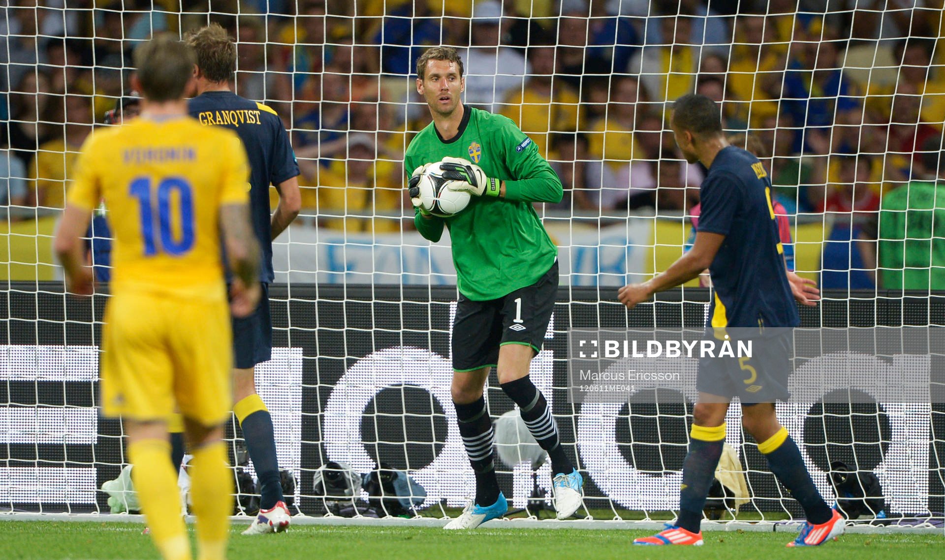 Andreas Isaksson, målvakt, Sverige