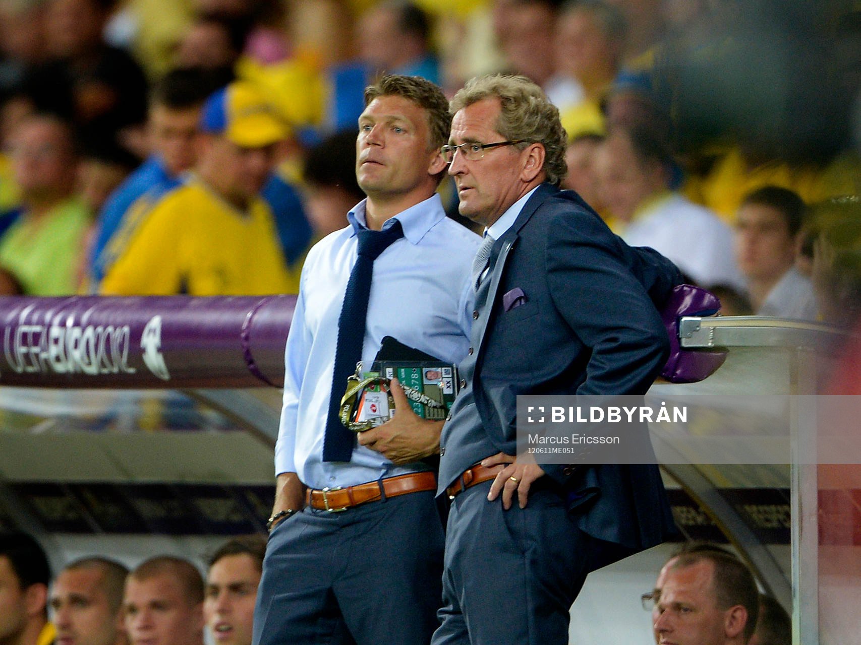 Marcus Allbäck, players manager, Erik Hamrén,