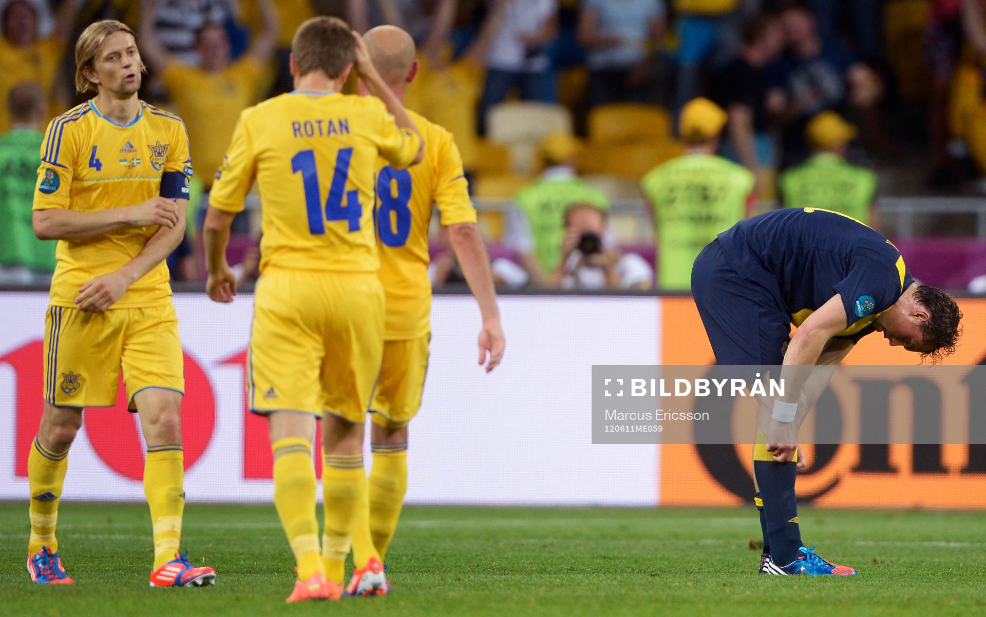 Anatoliy Tymoshcuk, Ruslan Rotan, Ukraina, Johan Elmander,