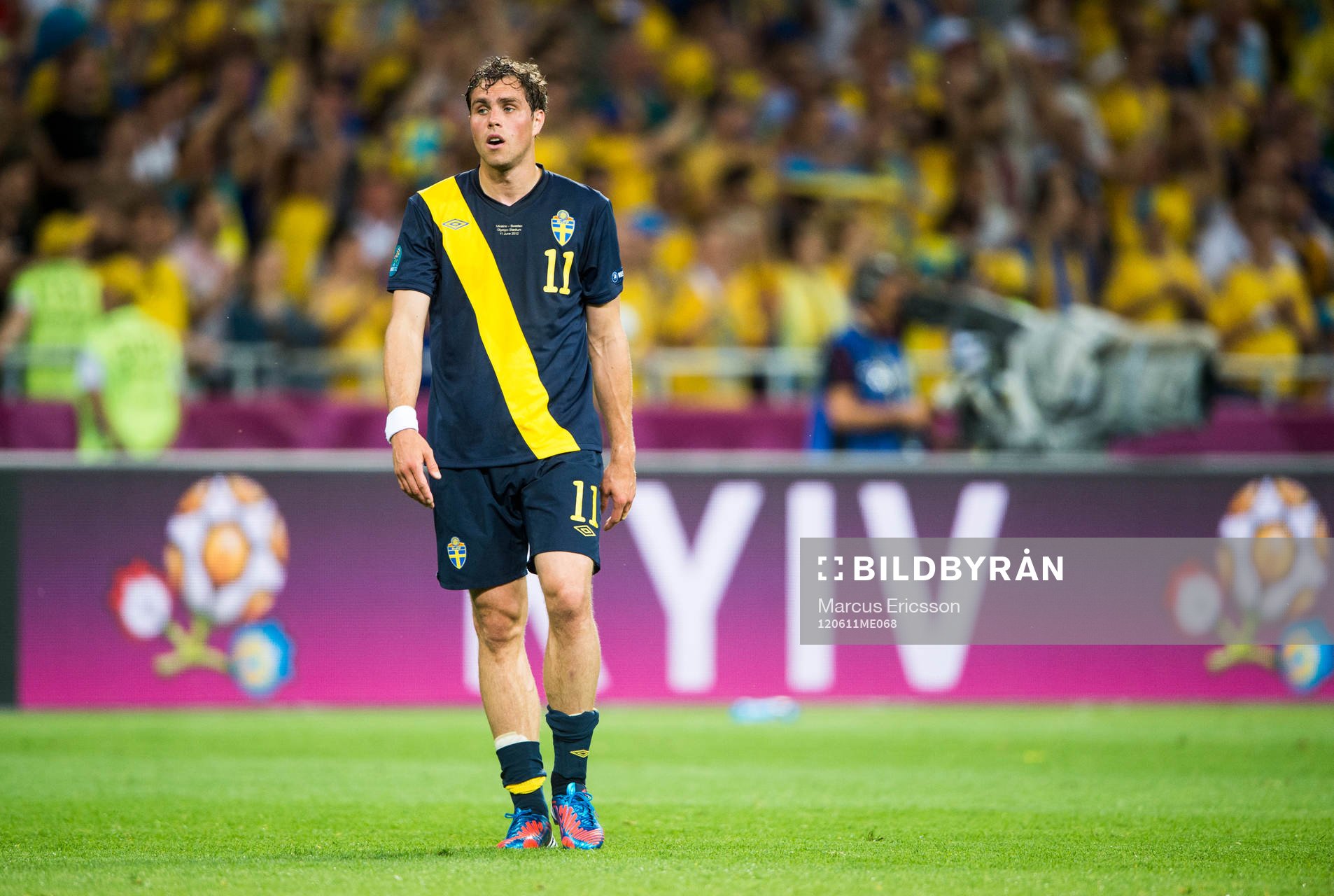 Johan Elmander, Sverige med en uppgiven blick, depp