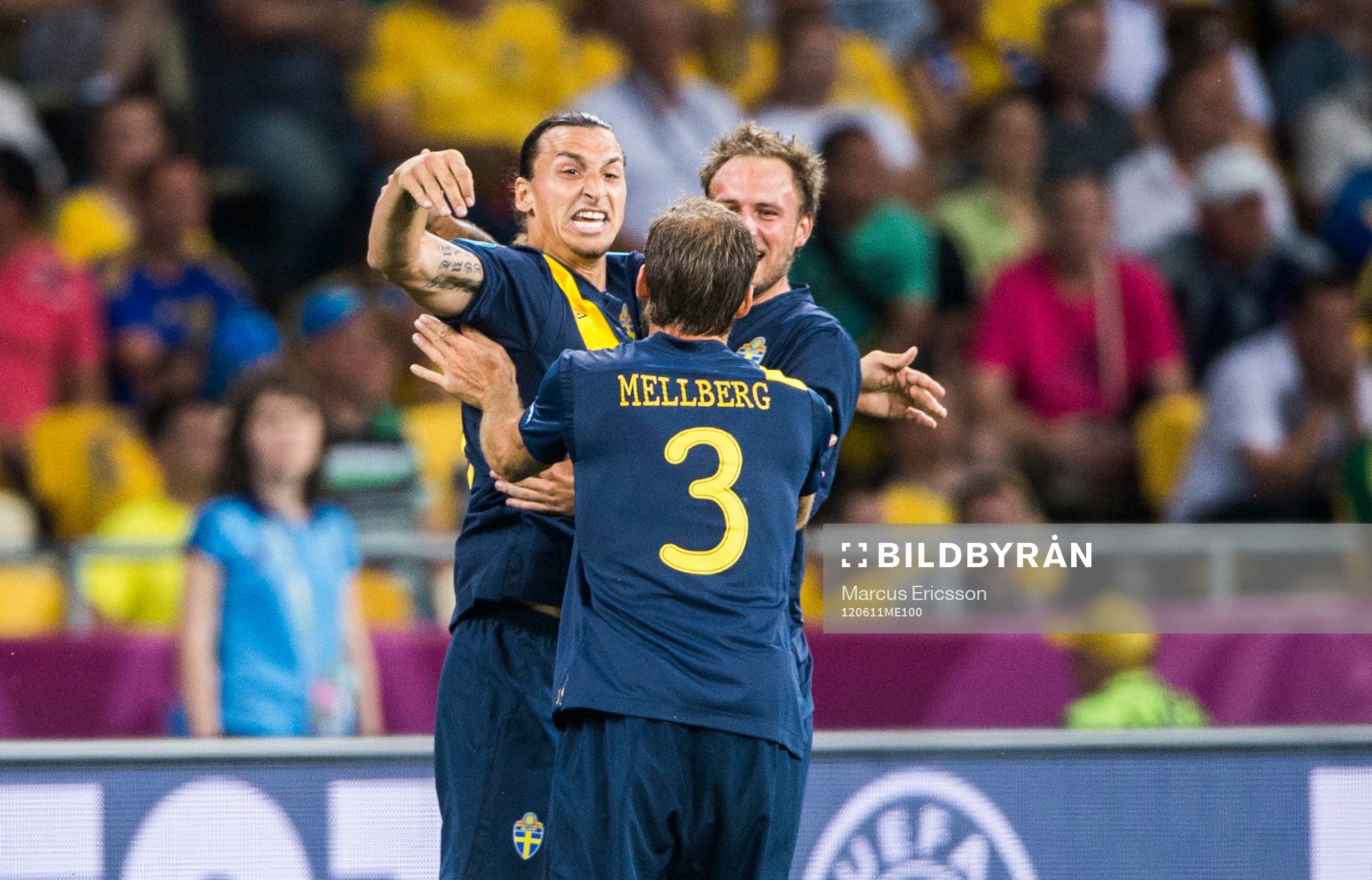 Zlatan Ibrahimovic, Sverige jublar