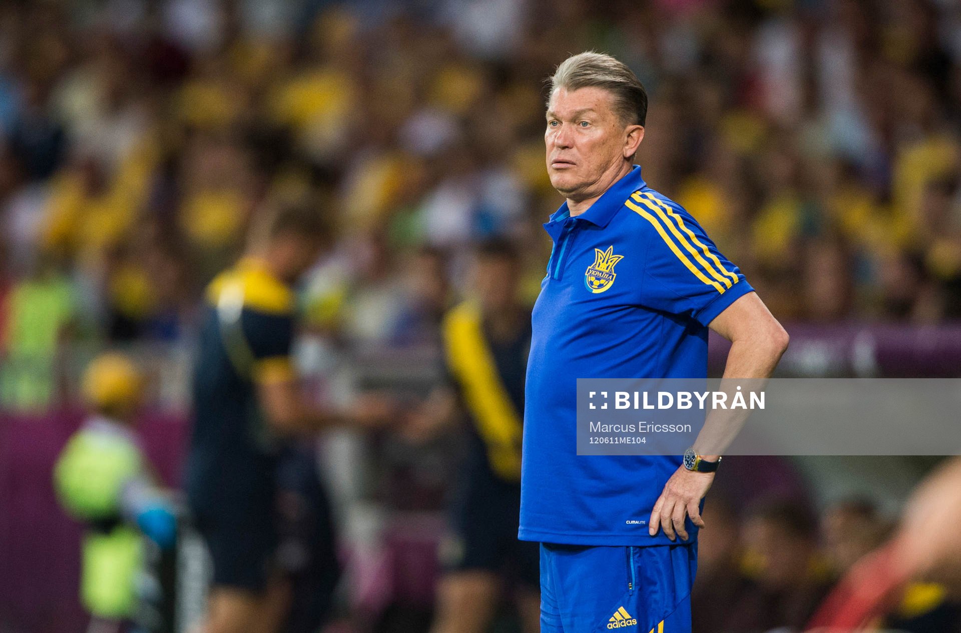 Oleh Blokhin, förbundskapten Ukraina