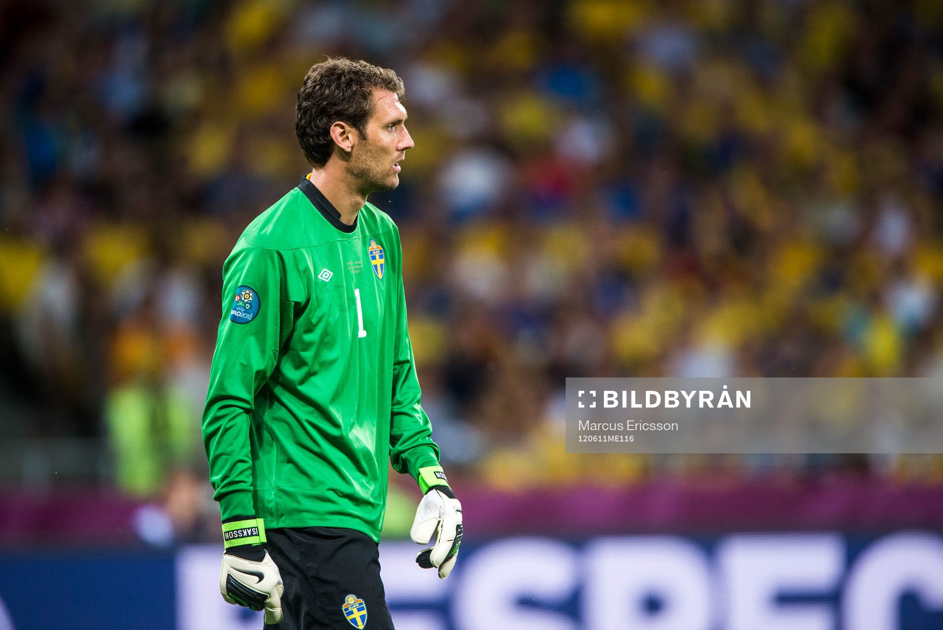 Andreas Isaksson, målvakt Sverige