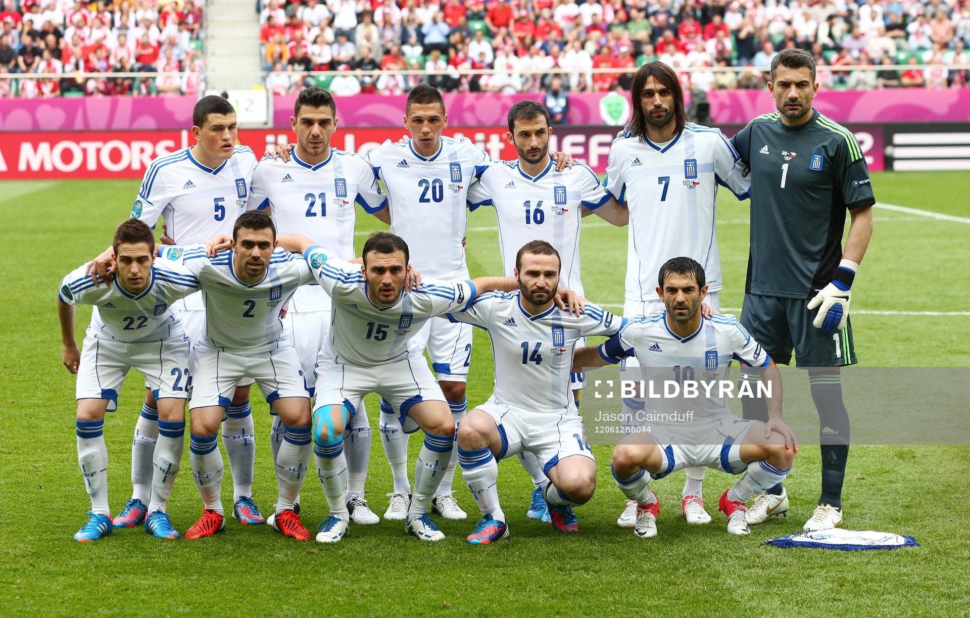  Grekland, startelva, lagbild.
