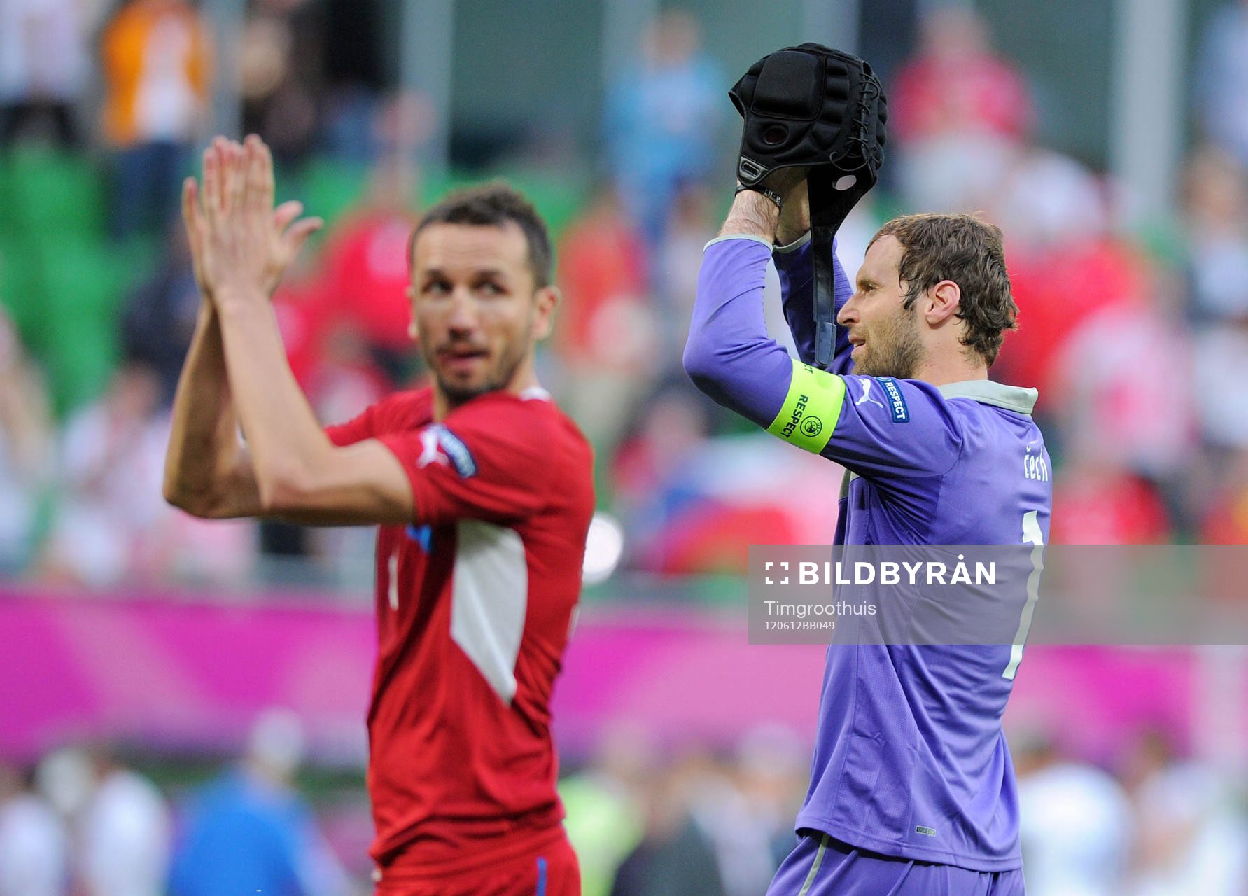  Petr Cech, målvakt, Tjeckien.