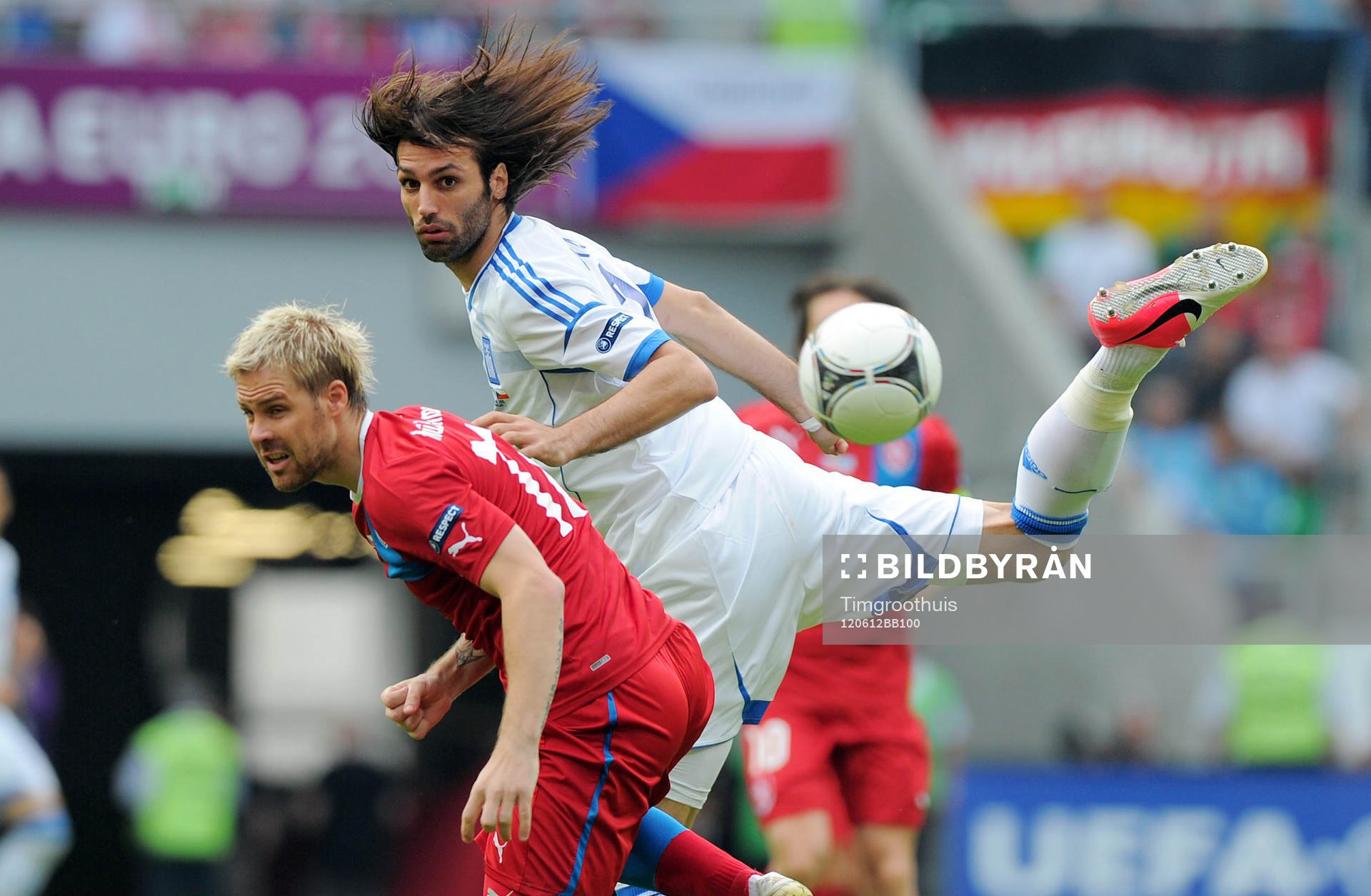 Tomas Huebschman, Tjeckien, Georgios Samaras, Grekland