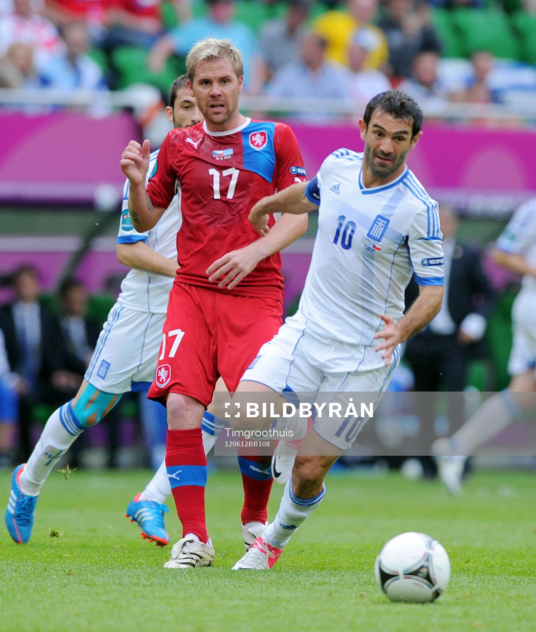 Tomas Huebschman, Tjeckien, Giorgios Karagounis, Grekland