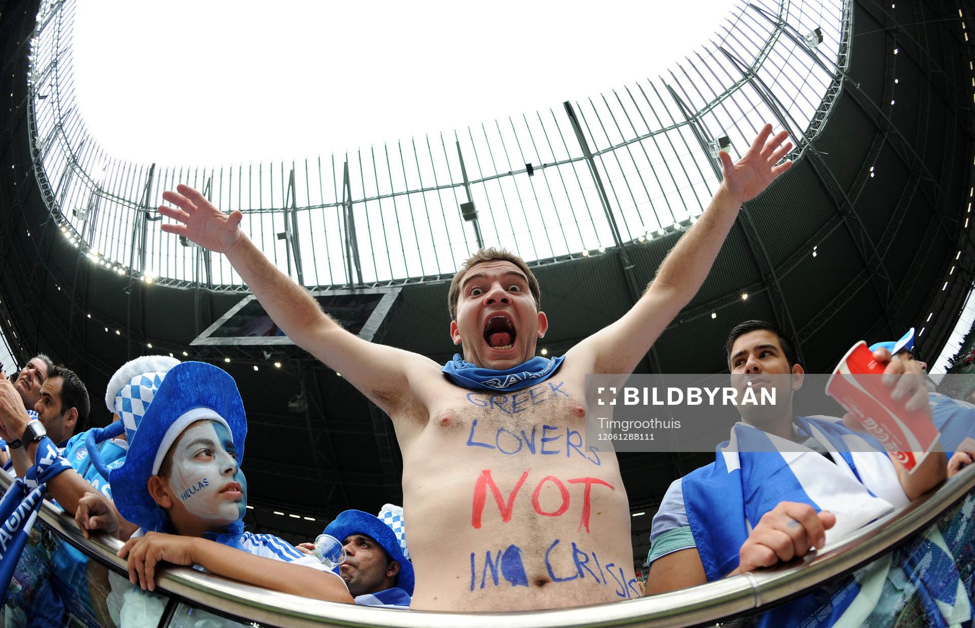 Grekiskt fan, supporter