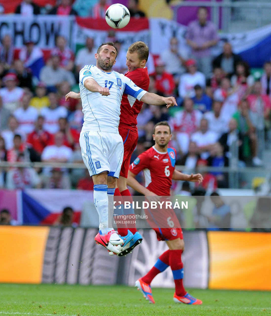 Theofanis Gekas, Grekland, Michal Kadlec, Tjeckien