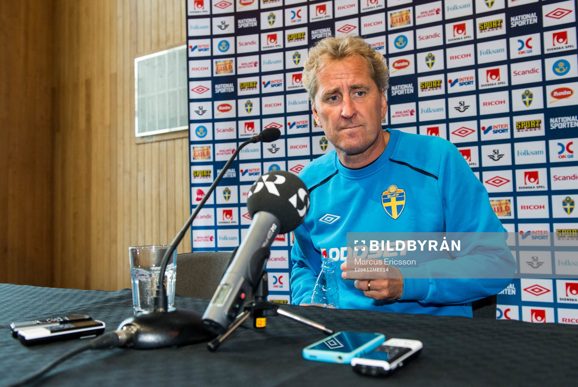 Presskonferens med Erik Hamrén, förbundskapten
