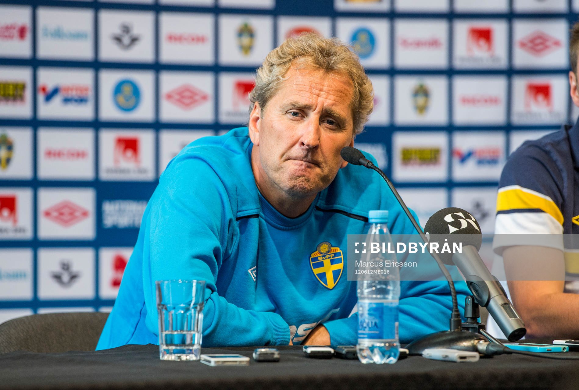 Presskonferens med Erik Hamrén, förbundskapten