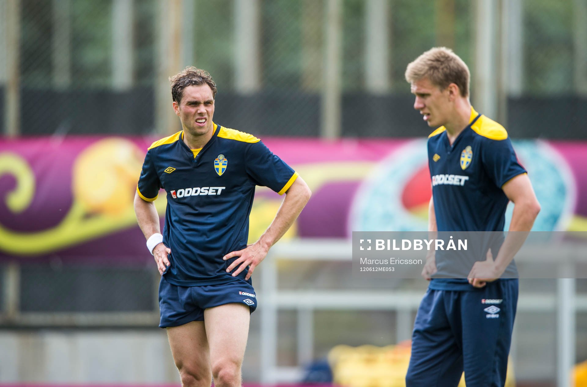 Johan Elmander och Pontus Wernbloom
