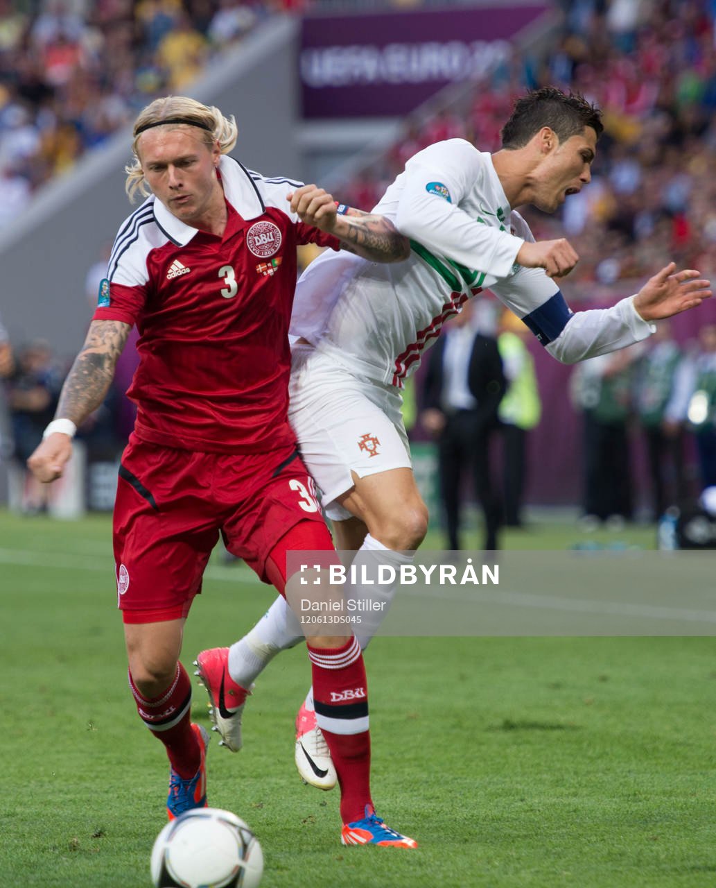 Simon Kjaer, Danmark, Cristiano Ronaldo, Portugal