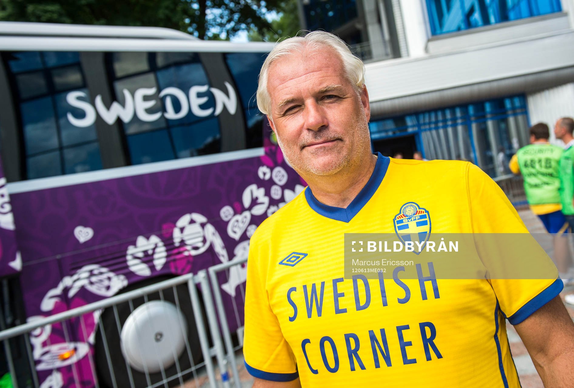 Öppen träning för de svenska fansen på Dynamo Stadion.